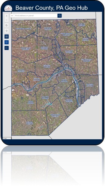 Picture of aerial view of Beaver County